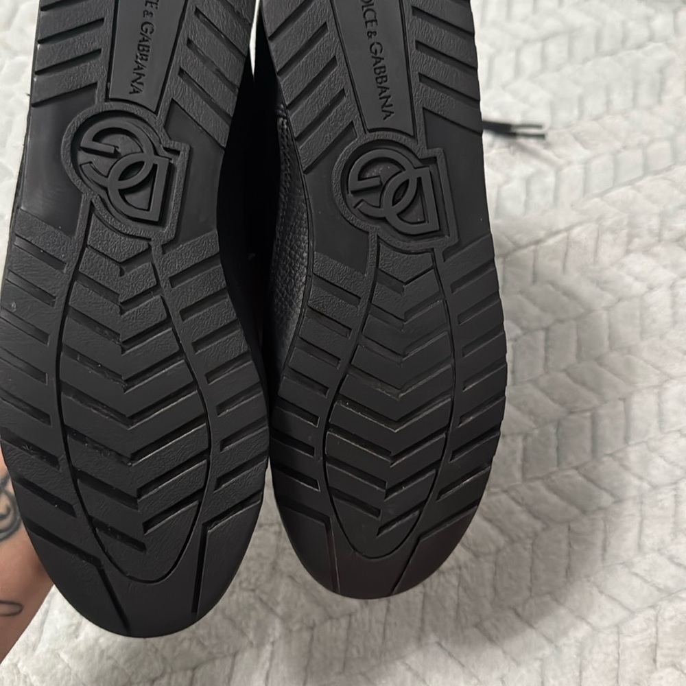 Dolce & Gabbana Black Leather Women's Boots - Picture 8 of 9